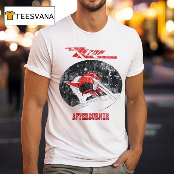 Zz Top Afterburner Illustrated T Shirt