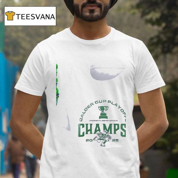 Abbotsford Canucks Calder Cup Playoffs Champs Team Graphic T Shirt