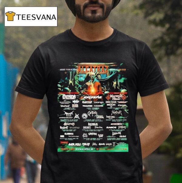 Alcatraz Festival In Kortrijk Belgium On August Th Th And Th Th T Shirt