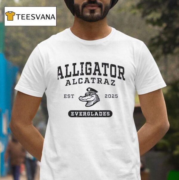Alligator Alcatraz Alligator T Shirt