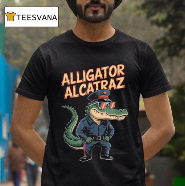 Alligator Alcatraz Florida Everglades Prison Gear Police T Shirt