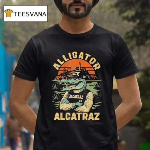 Alligator Alcatraz Ice Trump T Shirt