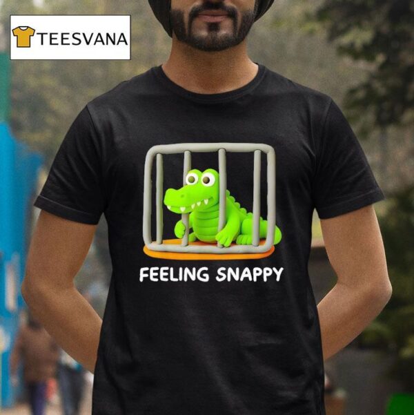 Alligator Feeling Snappy T Shirt
