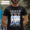 Andy Pettitte Mariano Rivera Derek Jeter And Jorge Posada New York Yankees Times World Series Champions The Core Four Signatures T Shirt