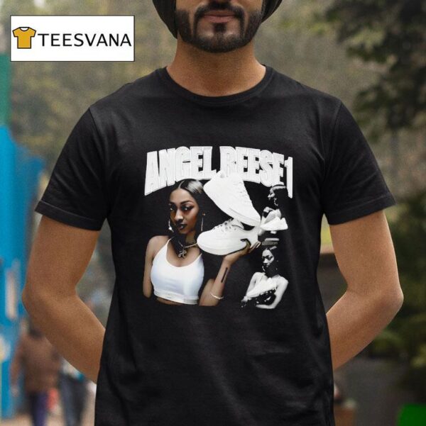 Angel Reese Shoe T Shirt