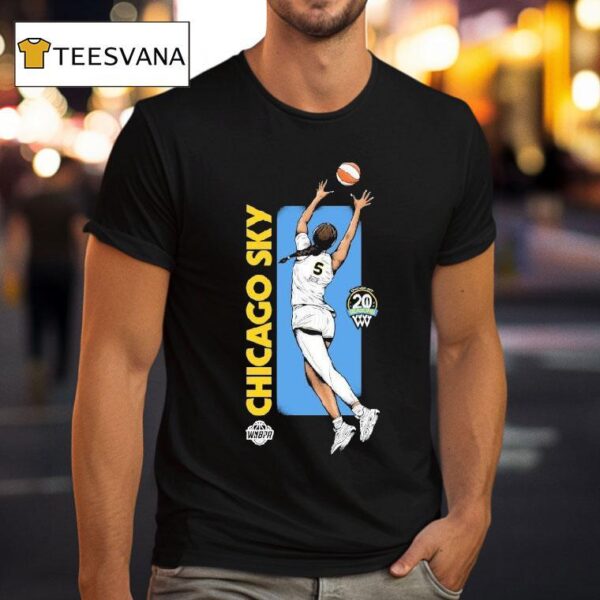 Angel Reese Chicago Sky Seasons Elevation T Shirt