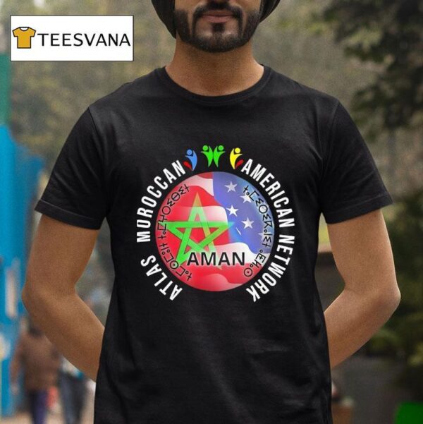 Atlas Moroccan American Network Aman T Shirt