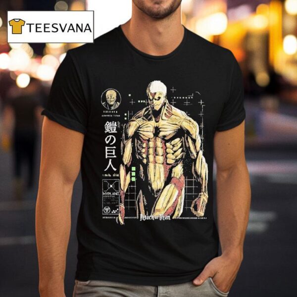 Attack On Titan Armored Hypland T Shirt