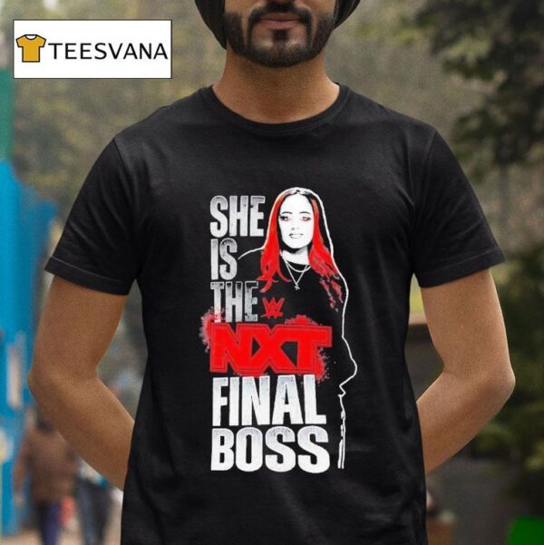 Ava She Is The Nxt Final Boss Wwe T Shirt
