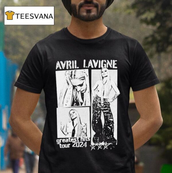 Avril Lavigne Greatest Hits Tour T Shirt