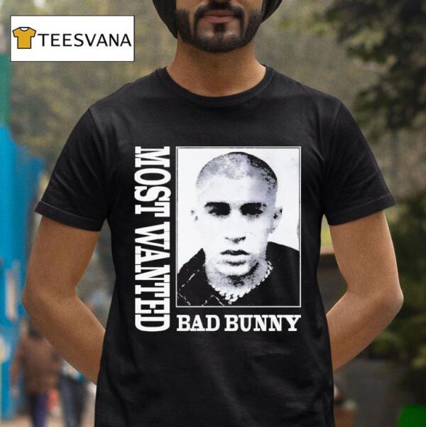 Bad Bunny Most Wanted Tour Dates T Shirt