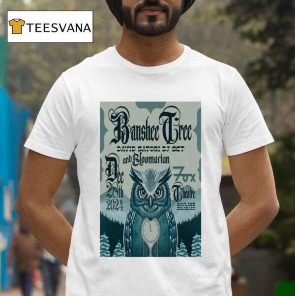 Banshee Tree Dec Boulder Co Tour T Shirt