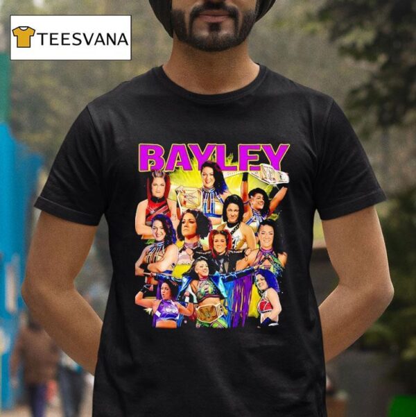 Bayley Hugger Wrestling Women S Champion T Shirt