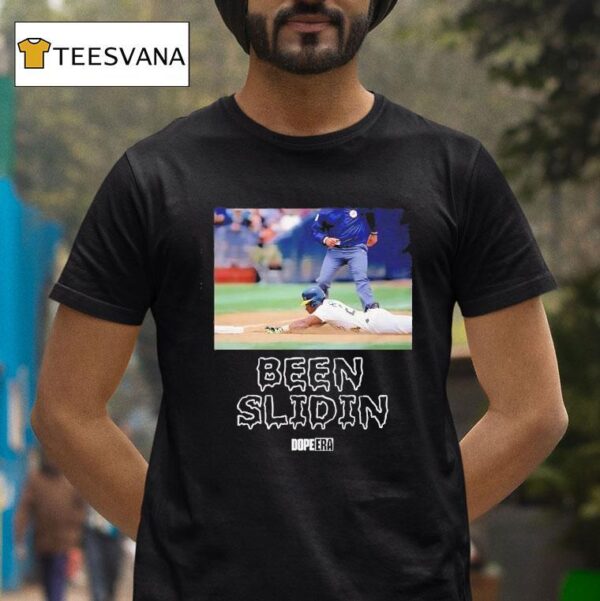Been Slidin Rickey Henderson Oakland Athletics T Shirt