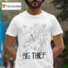 Bigthief Flowers Candles T Shirt
