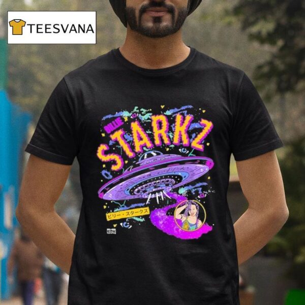 Billie Starks Faster Than Light Ufo Aew T Shirt