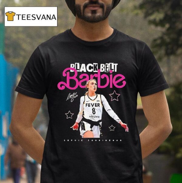 Black Belt Barbie Sophie Cunningham Fierce And Fun Wnba Graphic T Shirt