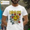 Blink Skull And Roses Logo T Shirt