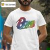 Bowie Rainbow T Shirt