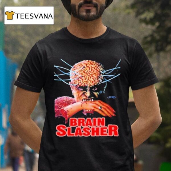 Brain Slasher Horror T Shirt