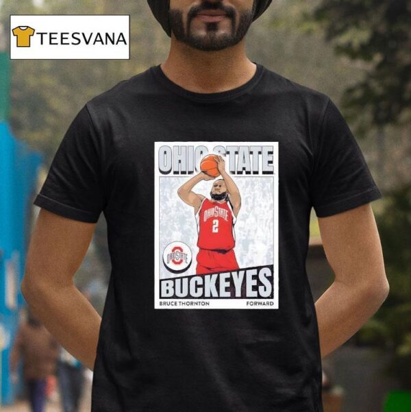 Bruce Thornton Ohio State Buckeyes Men S Basketball Icon T Shirt
