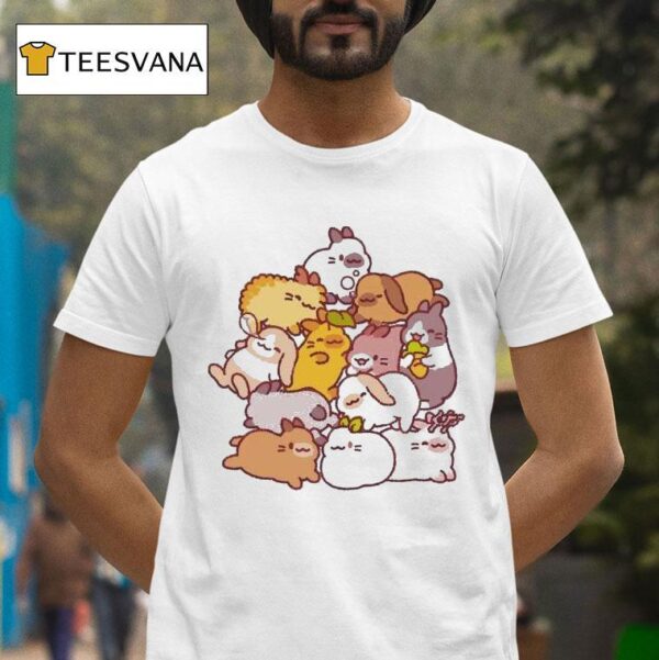 Bunny Pile Usagi Shima T Shirt
