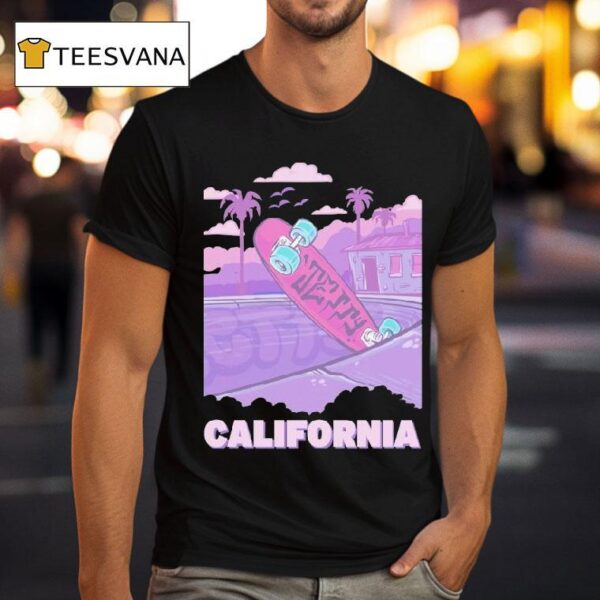 California Jetty High Skate T Shirt
