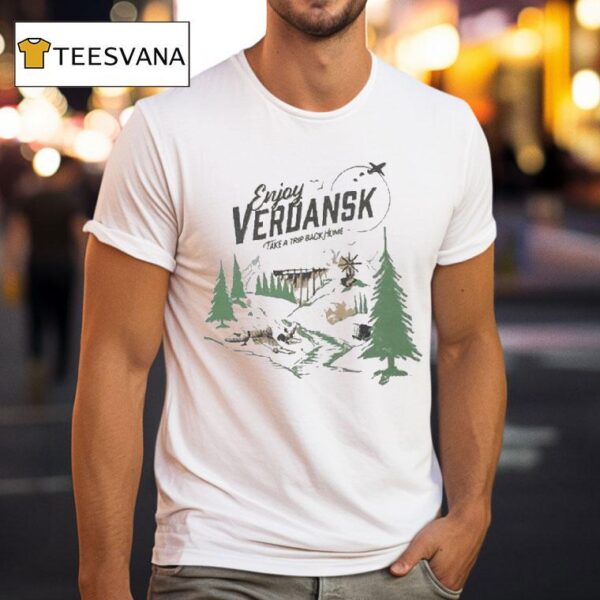 Call Of Duty Enjoy Verdansk Call Of Duty Take A Trip Back Home T Shirt
