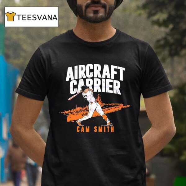 Cam Smith Aircraft Carrier Houston Astros Baseball T Shirt