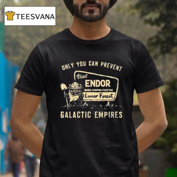 Cat Lunar Forest Only You Can Prevent Galactic Empires T Shirt