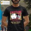 Caution Kindai No Sekai Keep Out Anime T Shirt