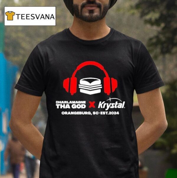 Charlamagne Tha God Lenard Charlamagne Tha God X Krystal Orangeburg Sc Est T Shirt