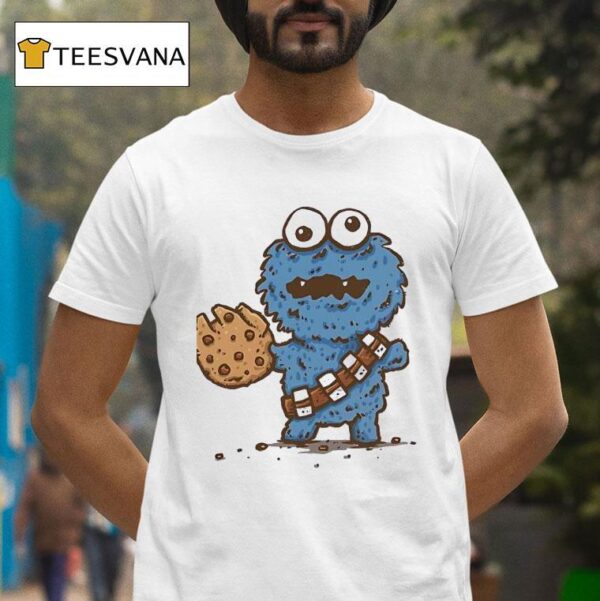 Chewbacca And Cookie Monster Mashup Star Wars T Shirt