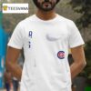 Chicago Cubs Quad Legacy Earn Your Stripes Helme T Shirt