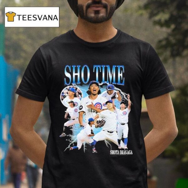 Chicago Cubs Shota Imanaga Sho Time T Shirt