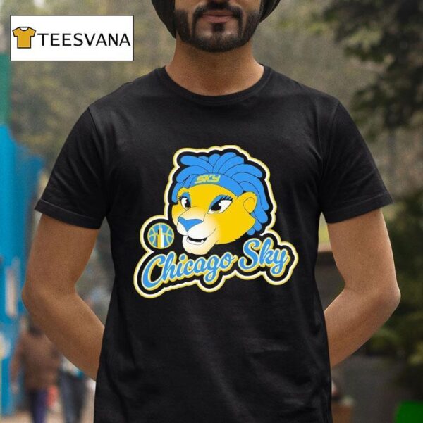 Chicago Sky Mascot Skye T Shirt