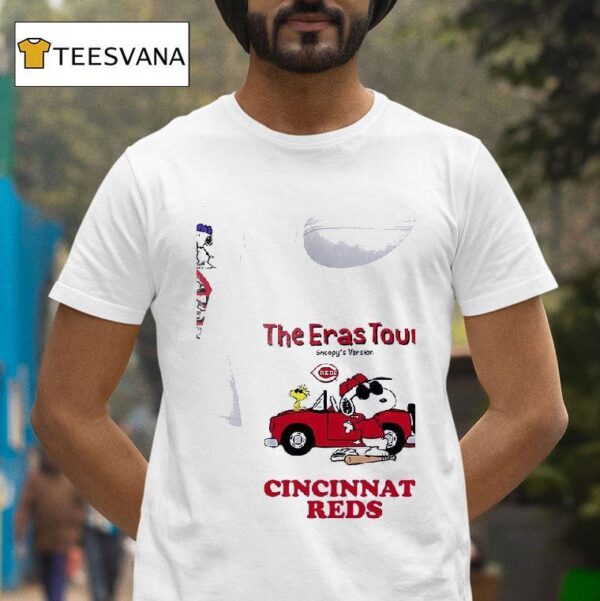 Cincinnati Reds The Eras Tour Snoopy Version T Shirt