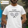 Claire And Present Danger Tennis T Shirt