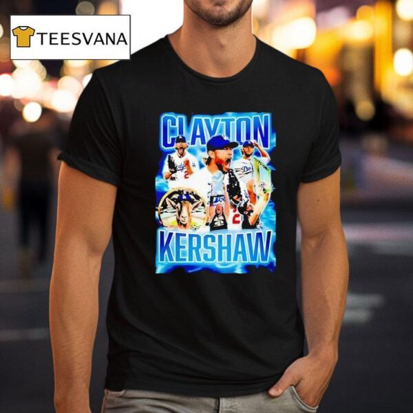 Clayton Kershaw The Goat Blk T Shirt