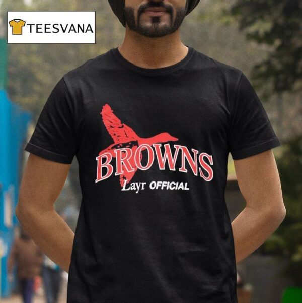 Cleveland Browns Flying Duck Layr T Shirt