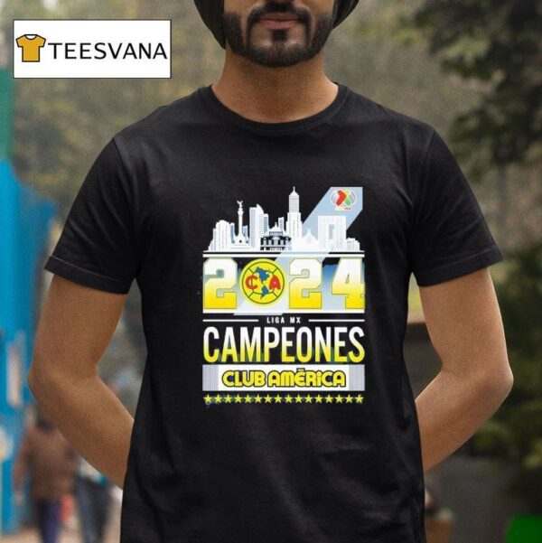 Club America El Equipo De La Historia Liga Mx Campeones T Shirt