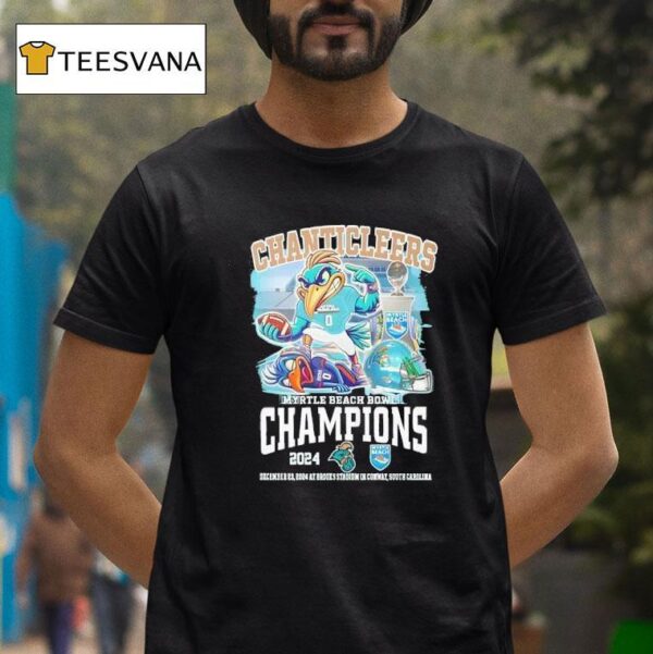 Coastal Carolina Chanticleers Honor Myrtle Beach Bowl Champs T Shirt