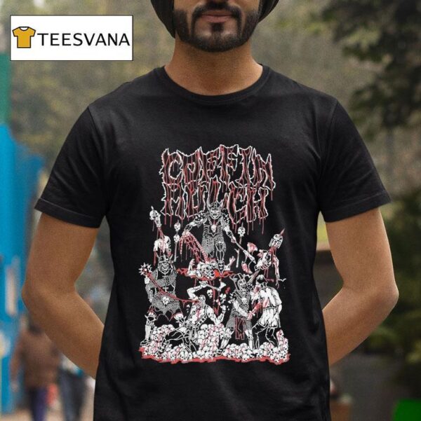 Coffin Mulch Into The Blood T Shirt