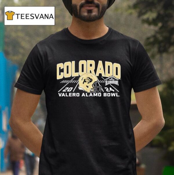 Colorado Buffaloes Valero Alamo Bowl Football T Shirt