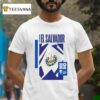 Concacaf Copa Oro Vamos El Salvador Logo T Shirt