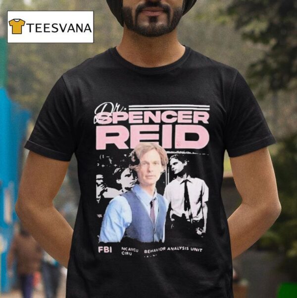 Criminal Minds Dr Spencer Reid Fbi T Shirt
