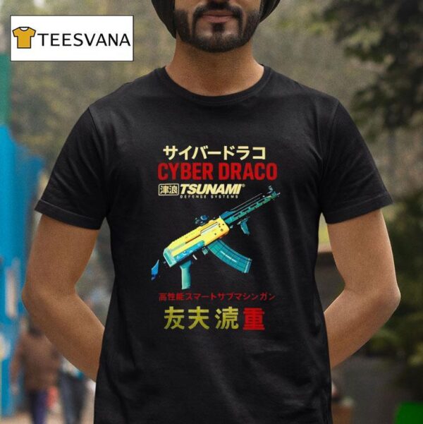 Cyber Draco Tsunami Defense Systems T Shirt