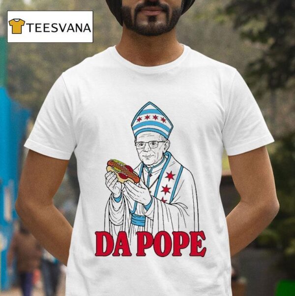 Da Pope Hot Dog Chicago T Shirt