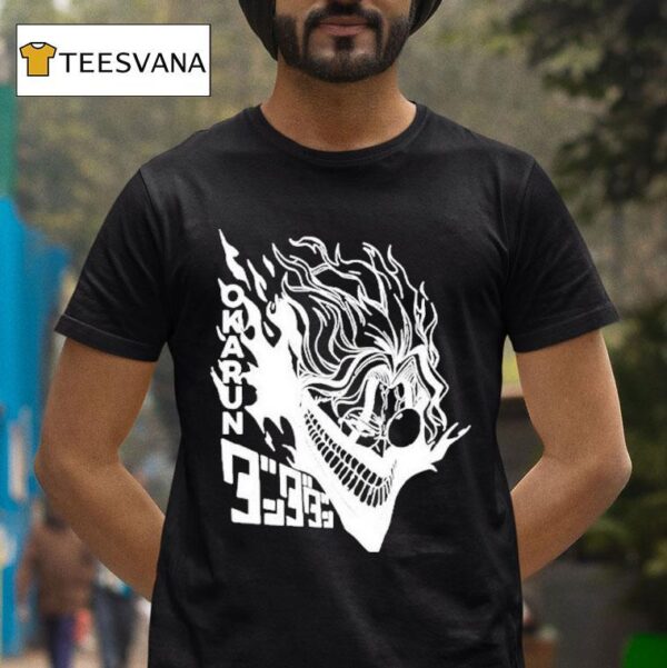 Dandadan Okarun Flame T Shirt