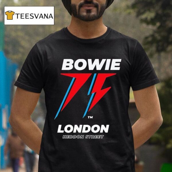 David Bowie London Heddon Stree T Shirt